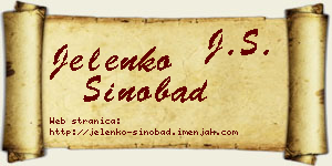 Jelenko Sinobad vizit kartica